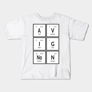 Avignon City | Periodic Table Kids T-Shirt